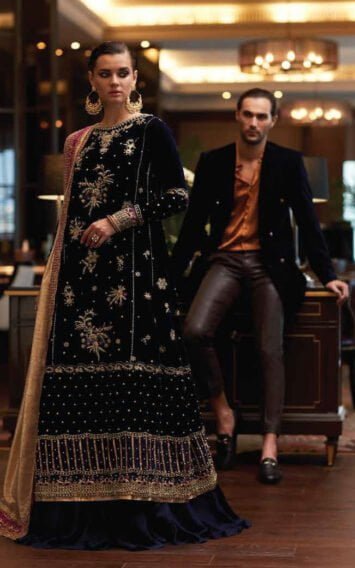 Phantasm Blue Mushq Velvet Collection 6 EB Collection 10