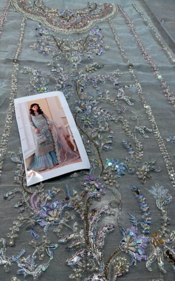 RIMEL - Pakistani Wedding Dresses Ferozi Crush Sharara Pant 8 EB Collection 2 3 scaled