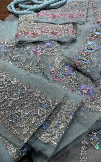 RIMEL - Pakistani Wedding Dresses Ferozi Crush Sharara Pant 9 EB Collection 3 2 scaled