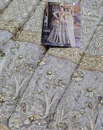 Moti - Festive Collection Ivory Long Maxi 8 EB Collectionx 3 6