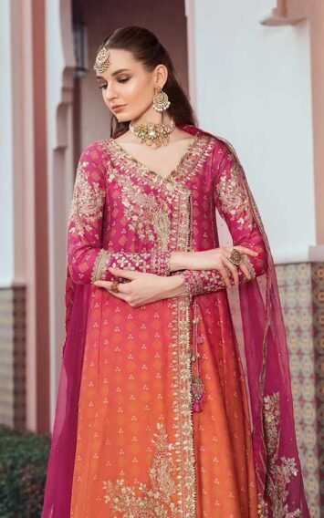 Fuchsia Pink CST-709 - Pakistani Wedding Dresses 6 EB Collectionx 4 12