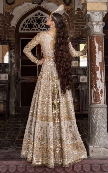 Moti - Festive Collection Ivory Long Maxi 4 EB Collectionx 9