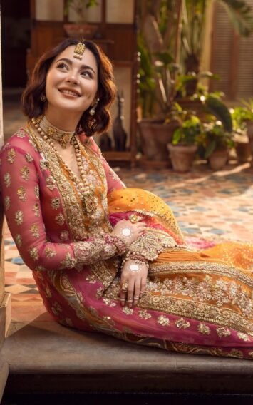 Aik Jhalak - Mehndi Galore - Angrakha Style Mehndi Outfit Collection 11 ebcollection 11 7