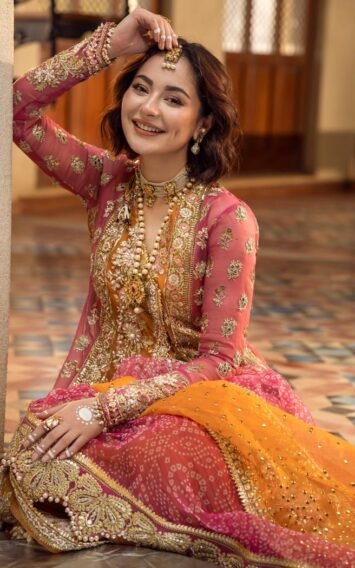 Aik Jhalak - Mehndi Galore - Angrakha Style Mehndi Outfit Collection 12 ebcollection 12 7