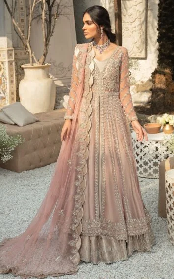 Motifz Bridal Collection Palatial Net Frock