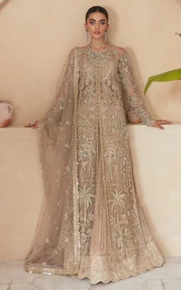 DAHLIA Dull Gold Beige Gown Collection