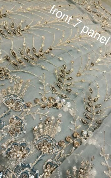 Maria B Mbroidered Ice Blue Maxi Wedding Collection 12 ebcollection.online 8 1