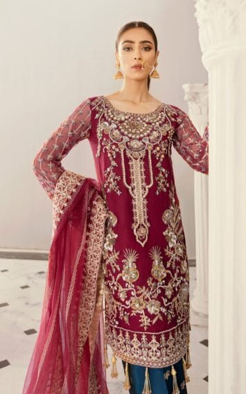 AGAVE - Luxury Formal Dresses - Pakistani Wedding Party Wear Outfits 5 EB AGAVE 3