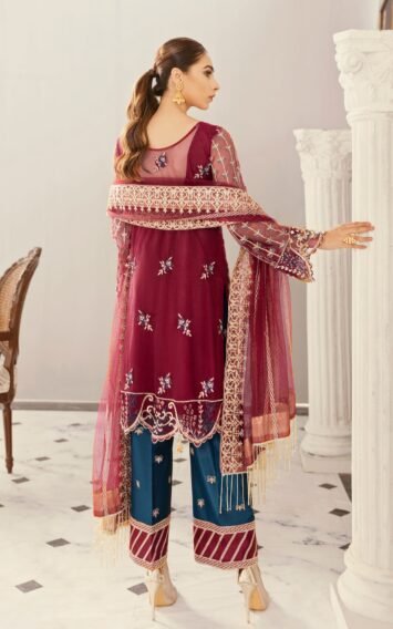 AGAVE - Luxury Formal Dresses - Pakistani Wedding Party Wear Outfits 3 EB AGAVE 4