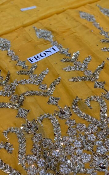 GULNUR - Maria B Mehndi FX-842 Lehenga Pakistani Wedding Dresses 11 EB Maria B Maxi FX 842 10