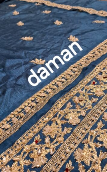 Erum Khan Formals - Heer - Wedding Luxury Party Wear Outfits 8 Heer Fabric Pics 4