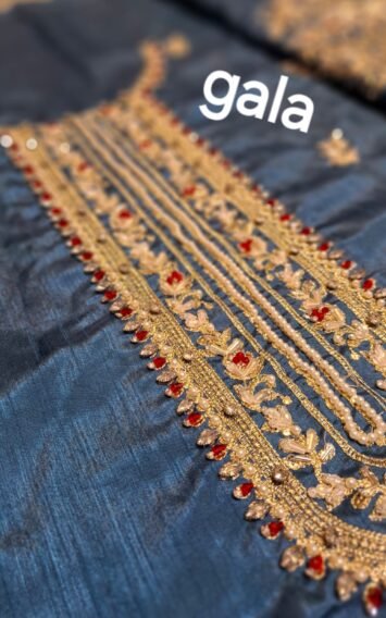 Erum Khan Formals - Heer - Wedding Luxury Party Wear Outfits 6 Heer Fabric Pics 6