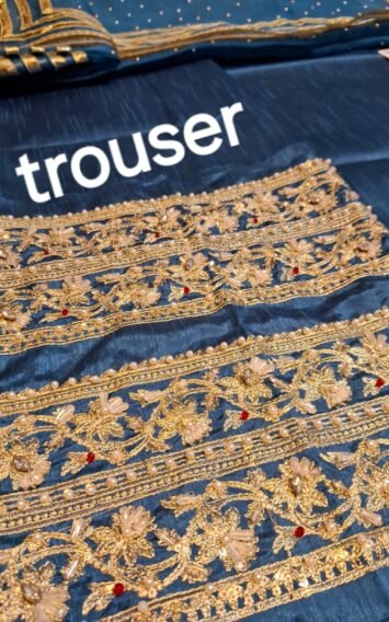 Erum Khan Formals - Heer - Wedding Luxury Party Wear Outfits 13 Heer Fabric Pics 9