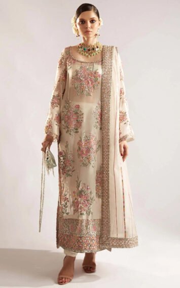 Hussain Rehar - Euru - Pakistani Wedding Luxury Party Wear Outfits