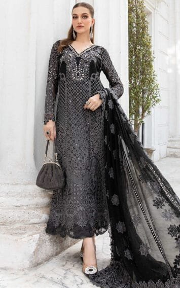 Maria B Chiffon MPC-101 - Pakistani Wedding Dresses