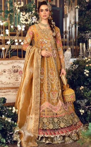 Angrakha Style Dress Wedding Edition - Luxury Party Wear - Pakistani Wedding Dresses