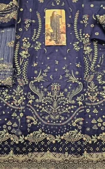 Aurora - Luxury Lawn Collection - Pakistani Outfit Eid Salwar Kameez Dress 10 FK 05 Aurora 10