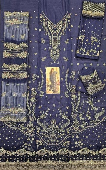 Aurora - Luxury Lawn Collection - Pakistani Outfit Eid Salwar Kameez Dress 5 FK 05 Aurora 5