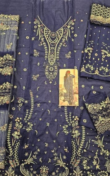 Aurora - Luxury Lawn Collection - Pakistani Outfit Eid Salwar Kameez Dress 8 FK 05 Aurora 8